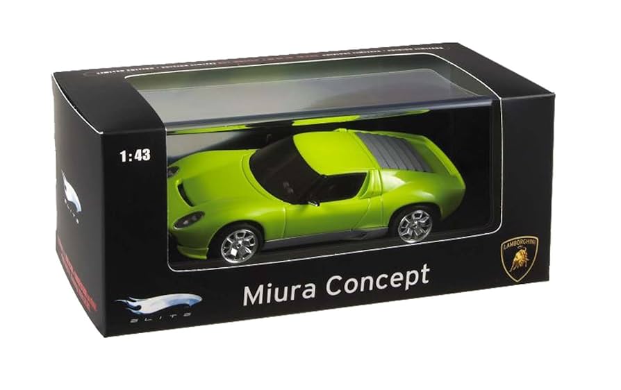 ランボルギーニ Miura concept 1:43 ELITE P4882 Lamborghini Miura Concept Yellow Elite Edition 1/43 by